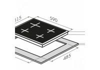 Газовая варочная панель MAUNFELD EGHG.64.23CW/G