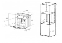 Шкаф духовой электрический MAUNFELD EOEC.586BG