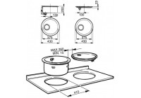 Мойка Smeg 10I3PRA