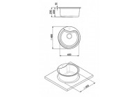 Мойка Smeg LSE48RA