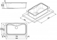 Мойка Smeg LSEG860A-2