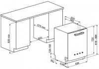 Посудомоечная машина Smeg ST2FABRD