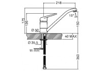 Смеситель Smeg MF11А2