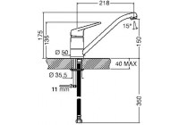 Смеситель Smeg MF11AV2