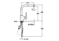 Смеситель Teka ARK 938 black