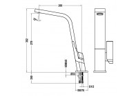 Смеситель Teka IC 915 White