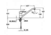 Смеситель Teka ML Stainless Steel