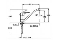 Смеситель Teka MS1 Anthracite