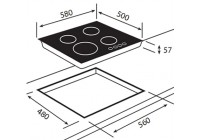 Варочная панель Teka ER 60 4G AI AL CI AG B